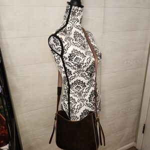 Elegant Brown Crossbody Bag